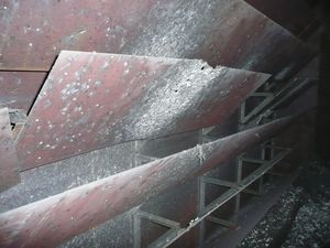 Обслуживание пулеулавливателя